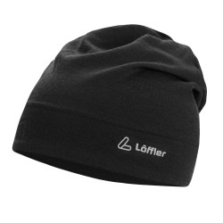 Lue Löffler Arista Merino Beanie svart